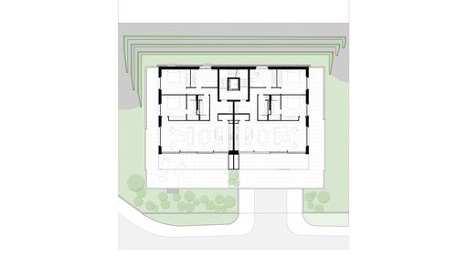 Architecture de CCHE d'un immeuble locatif Suisse