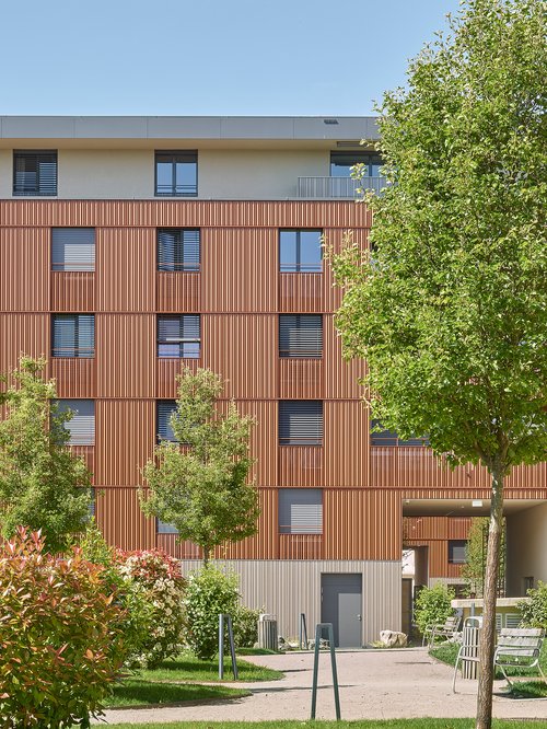Actualité de CCHE sur la dernière phase du Quartier de la Suettaz à Nyon Suisse
