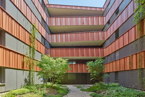 Architecture de CCHE pour le Quartier de la Suettaz à Nyon Suisse