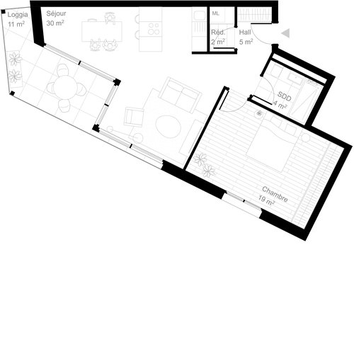 Architecture de CCHE pour Common Ground Moudon Suisse