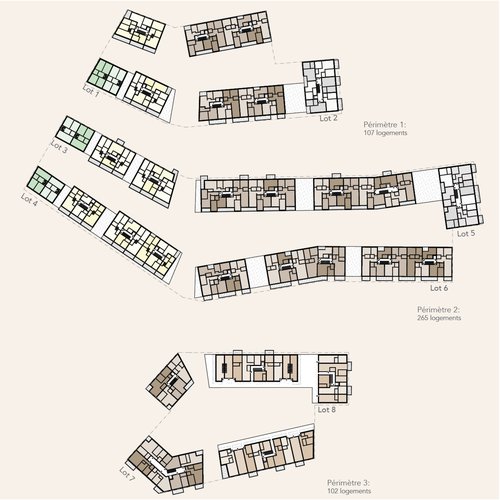 Concours de CCHE pour l'Ecoquartier Record à Echallens Suisse