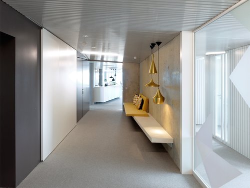 Architecture d'intérieur de CCHE pour le bureau de CCHE Nyon SA Suisse