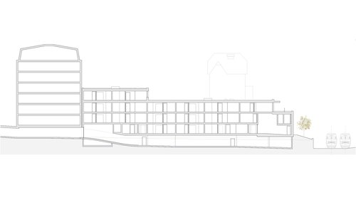 Architecture de CCHE pour La Corsaz à Montreux Suisse