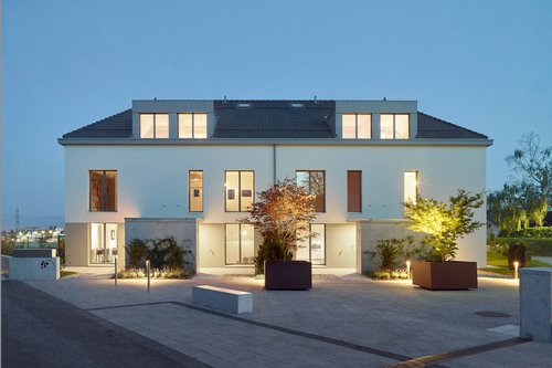 Architecture et réalisation du quartier Le Petit Vignoble à Vich Suisse