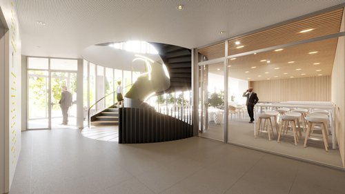 Architecture de CCHE bâtiment admininstratif LEM à Meyrin