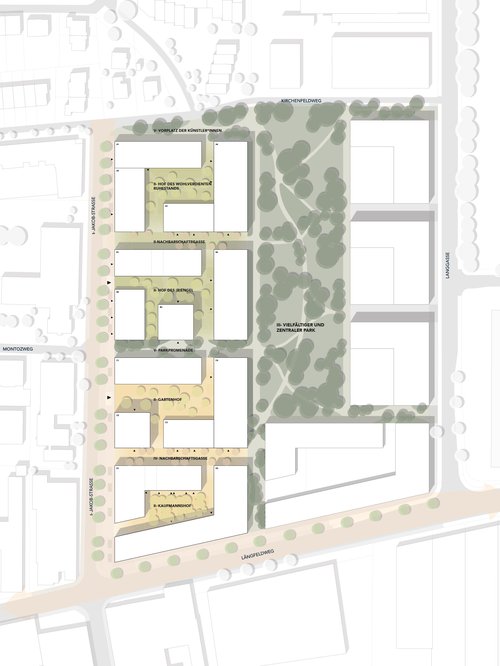 Concours d'urbanisme et d'architecture de CCHE pour Bricks à Bienne Suisse