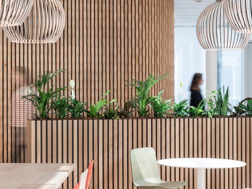 Architecture d'intérieur de CCHE pour Firmenich Suisse