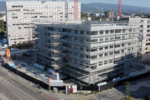 Actualité de CCHE pour le bouquet de chantier du Quartier de la Suettaz à Nyon