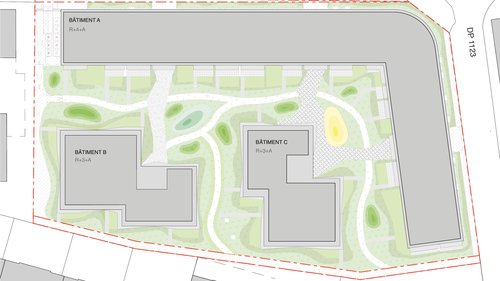 Urbanisme et architecte de CCHE pour Q11 - Les Chênes de Renens