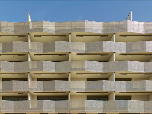 Architecture de CCHE pour Bugnon EST quartier Maillefer Suisse