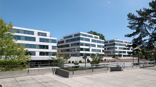 Architecture de CCHE du bâtiment administratif Grand'Rive Parc Suisse