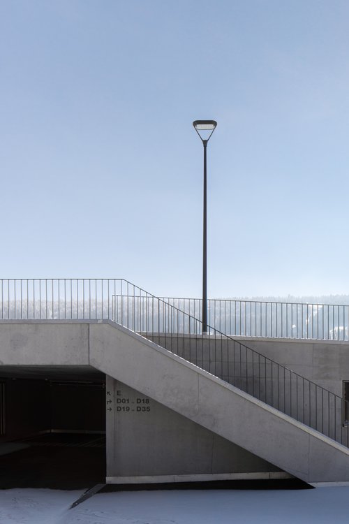 Design de CCHE pour parking Musée Atelier Audemars Piguet