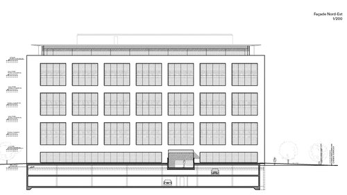 Architecture de CCHE du bâtiment administratif The Gateway Suisse