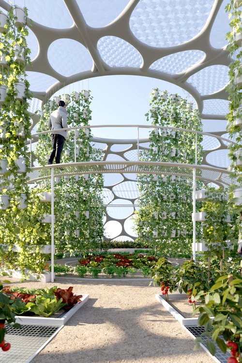 Architecture de CCHE pour le module flottant MEA