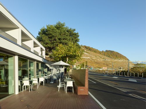 © Thomas Jantscher Architecture de CCHE de l'Hôtel Lavaux Suisse