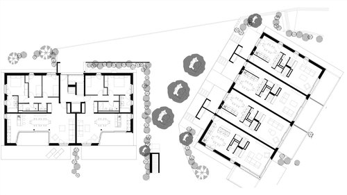 Architecture et réalisation du quartier Le Petit Vignoble à Vich Suisse