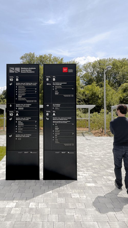 Signalétique de CCHE pour REGM