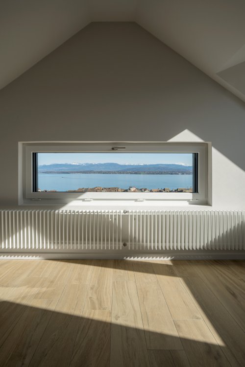 Architecture et réalisation de CCHE pour l'immeuble de logement la Colombière 29 Suisse