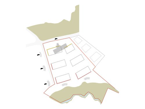 Architecture de CCHE pour Grand-Pré Sud à Cheseaux Suisse