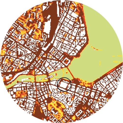 Architecture du paysage "Agir pour le climat" 2070-2099 Suisse
