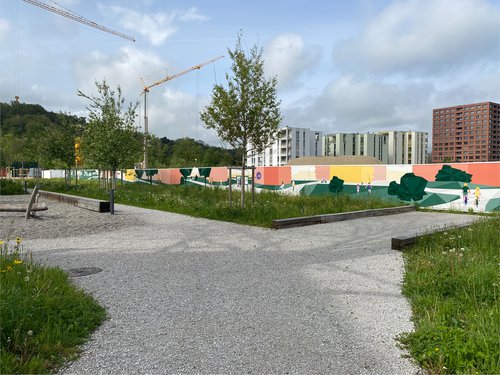 Design de CCHE pour le Quartier de l'Ancienne Papeterie à Marly Suisse