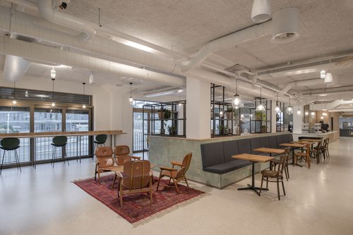 © Vincent Jendly Architecture d'intérieur et transformation de CCHE pour le siège d'Incyte Biosciences International Suisse