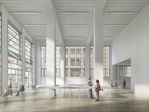 Réalisation de CCHE pour le Bâtiment d'art contemporain à Genève Suisse