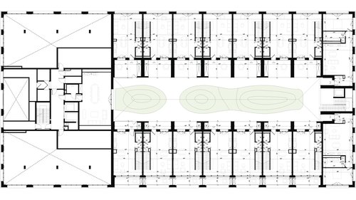 Urbanisme et Architecture de CCHE pour le quartier Ancienne Papeterie à Marly Suisse
