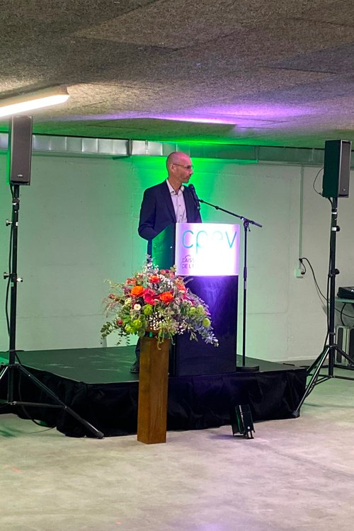 Actualité de CCHE pour l'inauguration Isabelle de Montolieu Lausanne Suisse