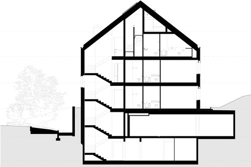 Architecture de CCHE pour l'immeuble Plantaz 22 Suisse