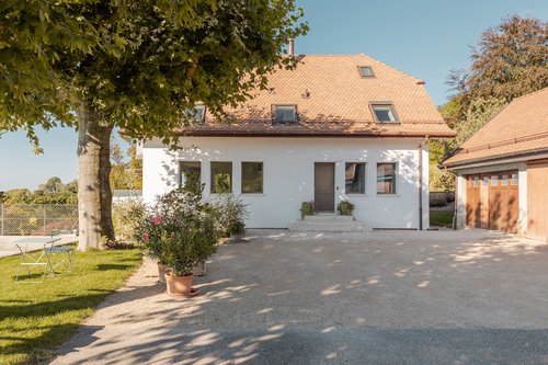 Transformation architecturale de CCHE pour le projet Chivrageon à Aubonne Suisse