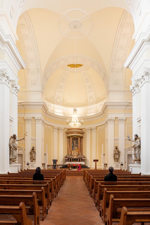 Rénovation patrimoniale de CCHE pour l'église Sainte-Croix à Carouge
