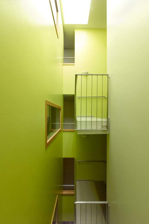 © Thomas Jantscher Architecture d'intérieur de CCHE pour le projet Maillefer I et II Suisse
