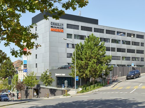 © Thomas Jantscher Architecture de CCHE pour la Migros de Chailly Suisse