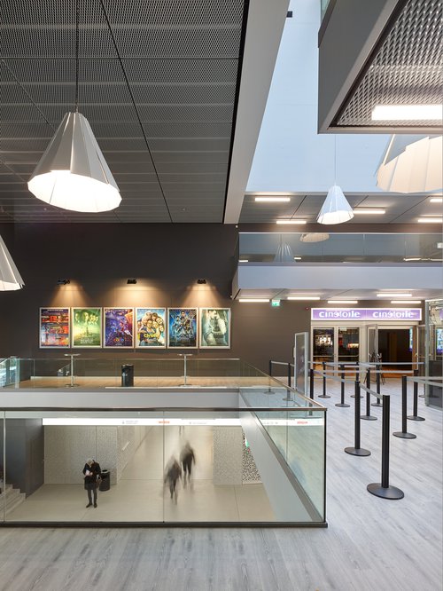 Architecture de CCHE pour le Centre Commercial Malley Lumières Suisse