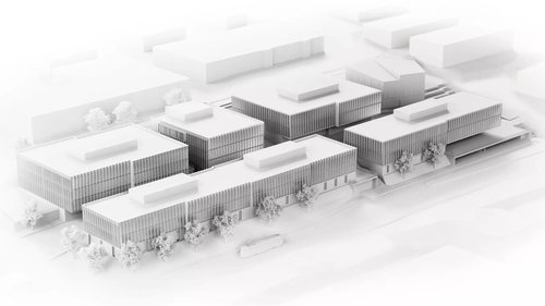 Architecture de CCHE pour Polyprime à Villars-Sainte-Croix Suisse