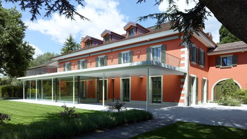 Transformation de CCHE d'une Villa de Maître Suisse