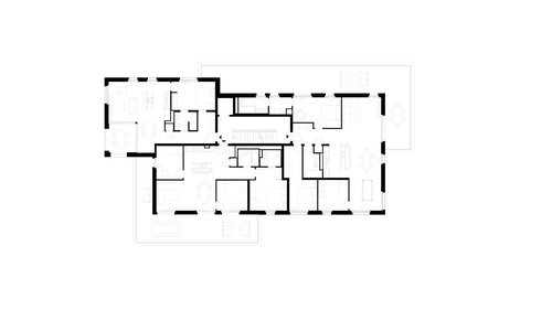 Architecture de CCHE pour les jardin de Prilly à Lausanne