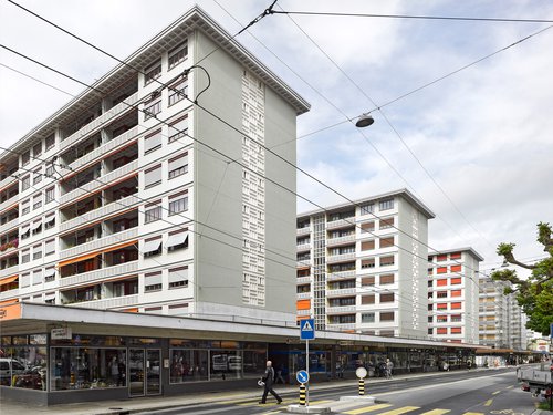 Transformation de CCHE pour la fin des travaux de rénovation de la cité Carl-Vogt à Genève Suisse