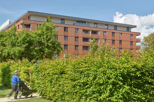 Architecture de CCHE pour le Quartier de la Suettaz à Nyon Suisse