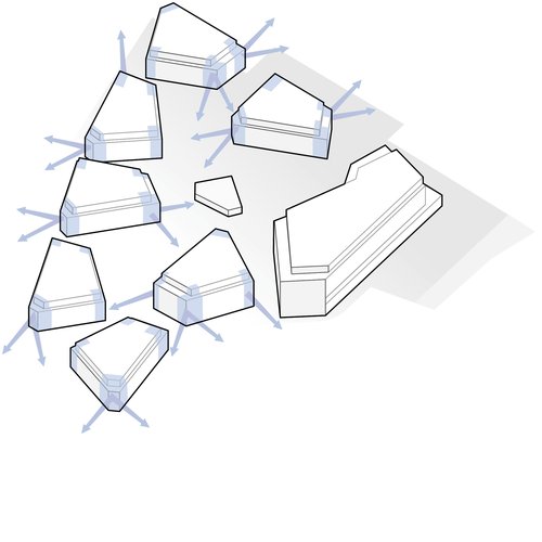 Architecture de CCHE pour Common Ground Moudon Suisse