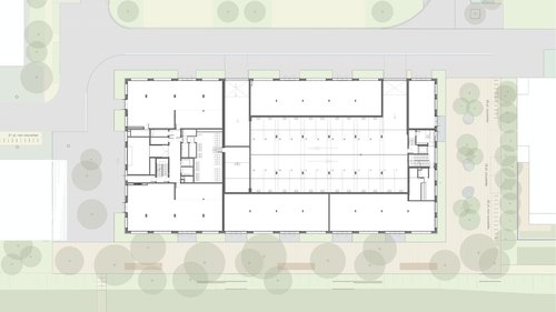 Urbanisme et Architecture de CCHE pour le quartier Ancienne Papeterie à Marly Suisse