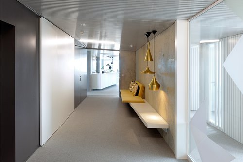 Architecture d'intérieur de CCHE pour le bureau de CCHE Nyon SA Suisse