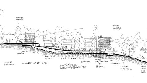 Urbanisme de CCHE pour le Hameau de la Moubra Suisse