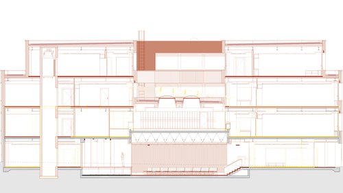 Architecture de CCHE pour le collège Mottier B Suisse