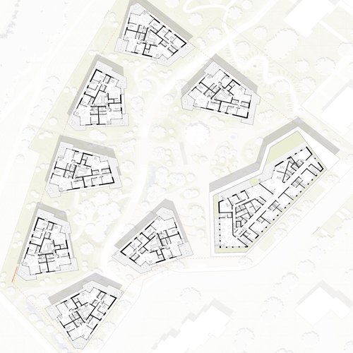 Architecture de CCHE pour Common Ground Moudon Suisse