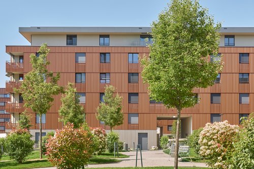 Actualité de CCHE sur la dernière phase du Quartier de la Suettaz à Nyon Suisse