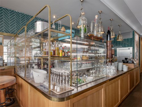 © Vincent Jendly Architecture d'intérieur de CCHE pour la Brasserie le Vaudois Lausanne Suisse