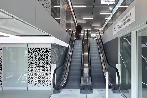 Architecture de CCHE pour le Centre Commercial Malley Lumières Suisse