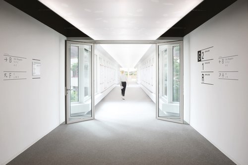 Signalétique de CCHE pour Nestlé Research Center